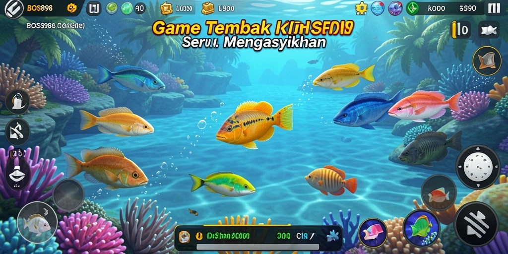 Tangkapan ikan yang memukau dalam permainan BOS898.