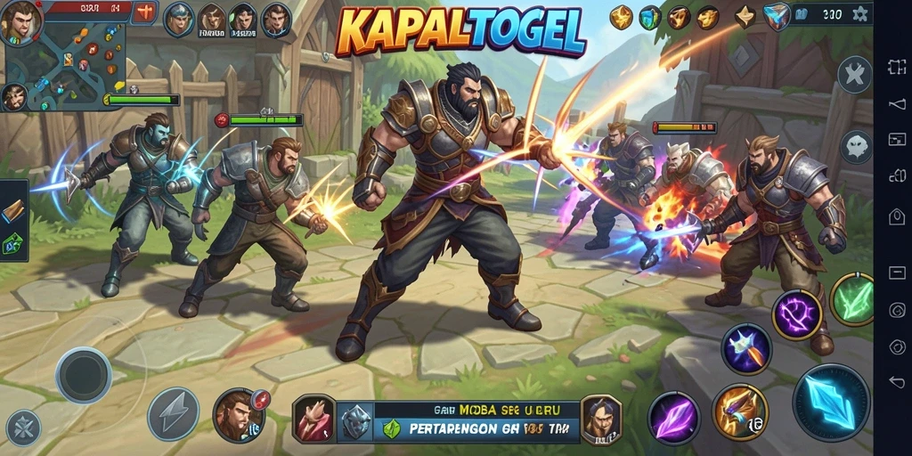 Tampilan layar permainan KAPALTOGEL yang penuh aksi seru.