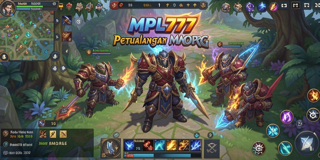 Screenshot gameplay MPL777 yang menunjukkan pertarungan seru antar pemain.