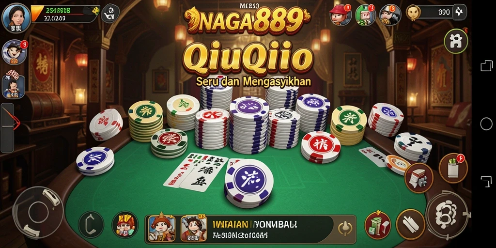 Tampilan menarik gameplay QiuQiu di NAGA889.