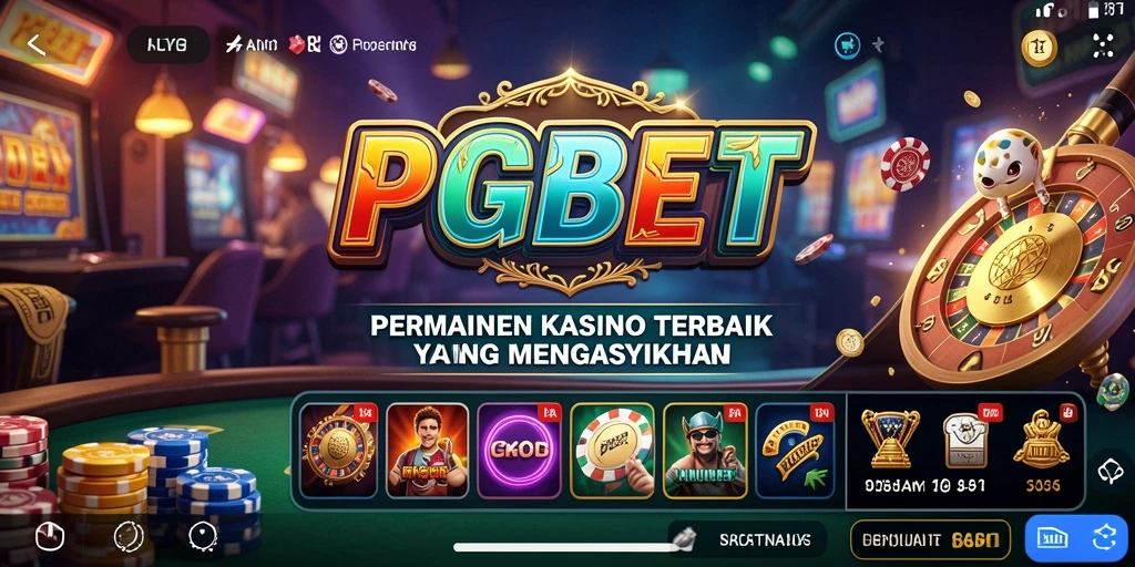 Gameplay mendebarkan PGBET dengan berbagai pilihan permainan Kasino.