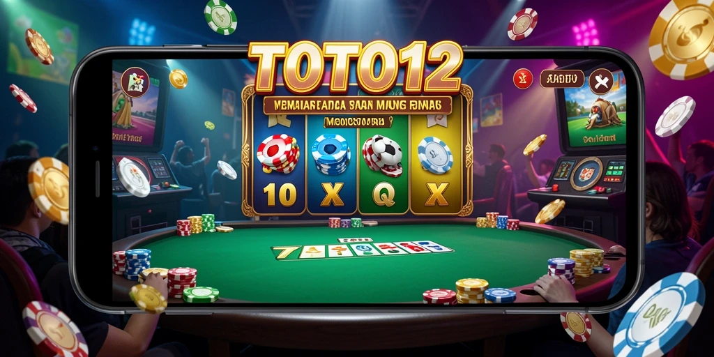 Tampilan menarik dari gameplay Kasino di TOTO12 yang mengasyikkan.